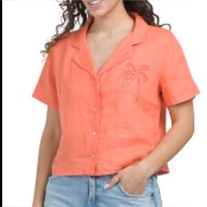 Calypso St. Barth 100% LINEN Shirt